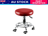 Levede 2x Salon Stool Swivel Barber Stools T4498-BGX2