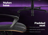 Artiss Gaming Office Chair Computer Chairs Purple OCHAIR-H-GAME-PE