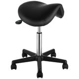 VEVOR Saddle Stool with Wheels, 400 LBS Weight Capacity Ergonomic Rolling Saddle Stool, Height V952-MADHSNLMADWKR2KEMV0