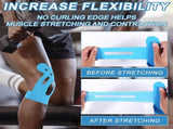 15pcs Precut Kinesiology Tape for Knees, Breathable & Waterproof Pre Cut Sport Tape Running V1259-DP01-A-2679