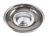 Vegetable Washing Basket Rustproof Multifunction Stainless Steel Colander for Kitchen Household V1294-YM0523-3118220035715
