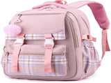 Girls School Student School Bag Outdoor - Youth School Bag - - Pink - Luxury V1188-MS101-03368-1