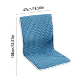 Desk Chair Cushion, Office Chair Pad with High Back Support, One-Piece Non Slip Chair Pads for V1366-AZ2-W-23536