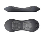3-in-1 Heated Back Stretcher with Vibration Massage and Traction Lift V1102-M-SHOE-32531-GRAY-13A23939