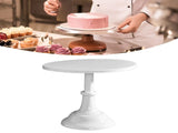 Metal Cake Stand European Style Anti Slip Round Cake Stand for Weddings Parties Anniversaries Medium V1294-YM0521-3118220347012