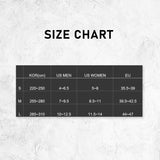 10X Rexy 3D Seamless Crew Socks Large Slim Breathable BLACK V274-GM-RX3DCW-L10-BK