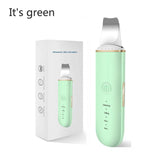 Skin Scrubber Face Skin Spatula Facial Scrubber Spatula for Deep Cleansing Blackhead Remover Pore V1107-110-38061-GRN-172MM