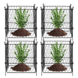 VEVOR 4 Pack Plant Protector from Animals, 13.4'' x 13.4'' Chicken Wire Plant Protector, Plant Cages V952-QBWZCL12YCHSE5ZGTV0