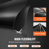Pond Liner, 6 x 7.6 m 45 Mil Thick, Pliable EPDM Material Pond Skins, Easy Cutting Underlayment for V952-CTFSMHSEPDM20SZTDV0
