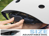 OutdoorMaster Youth & Kids Bike Helmet - Adjustable Multi-Sports Skateboard Helmet with Removable V1168-KID-TK-W-L