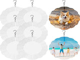 8 Pcs Sublimation Wind Spinner Blanks 8 Inch Bulk Aluminum Metal Sublimation Blanks Product Heat V1188-CYX-LHJ-2093
