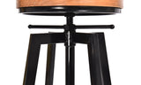 1 X Vintage Retro Industrial Swivel Bar Stool 69_BR1001