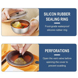 Stainless Steel Bowl With Handle, Kitchen Tableware Large Capacity Lunch Box, Portable Food V1370-AZ4-12310