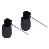 2Pcs Toilet Brush Robust Lockable Threads Efficient Safe Durable Material Home Accessory V1294-YM0715-3112210114711