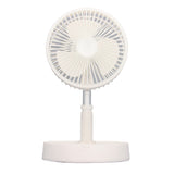 Stand Fan Folding Portable Telescopic Floor Desk Fan 7200mAh Rechargeable Battery Super Quiet V1294-YM0901-3113240042011