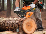 58 cc Gas Chainsaw, 508 mm Gas Powered Chainsaw, 2.0 kW Power Chain Saw with Non-Slip Handle, V952-RQLJ20INCHECJ8F83001V0