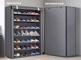 Multi-functional 10-layer shoe rack - Easy to V1105-YAXJ-01