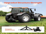 3 Point Hitch Receiver with 2 in Receiver, 3pt Quick Hitch Attachment, 3,000 lbs Capacity, Heavy V952-SJXJSQDKDHBP6MZEX001V0