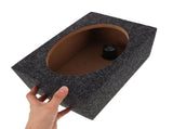 Truck Speaker Box with Single Vent for Enhanced Subwoofer Sound Quality in Multiple Car and Truck V1369-AZ3-W-14510
