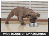 Stainless Steel Slow Feeder Water Bowl for Dogs, Floating Design for Pet Hydration and Controlled V1366-AZ2-W-22378
