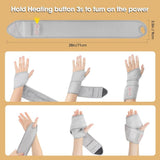 Cordless Wrist Heating Pad for Relief, Heated Wrist Brace for Carpal Tunnel, 3000mAh Heated Wrist V1370-AZ4-17914