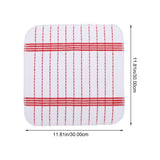 10-Pack Super Absorbent Cotton Dish Cloths for Kitchen Cleaning and Home Use Dish Rags V1366-AZ2-W-13265
