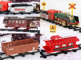 RC Track Train Set with Steam Effect V1142-LP1005005826098581