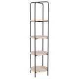 Emporium 4-Round Shelf Unit 44x160cm V637-92113SHL
