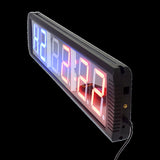 6 Digit Digital Timer Interval Fitness Clock LED Gym Display V63-820533