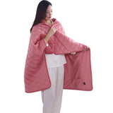 Large Electric Blanket Powered by Power Bank Winter Bed Warmer USB Heated Blanket Body Heater V1370-AZ4-04731