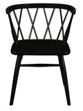 Sierra Cross Back Oak Chair - Set of 2 V199-CH061XBSF2B