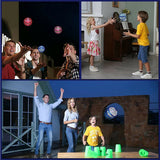 2pcs PURPLE Flying Ball Mini Hand UFO Toys Drone Helicopter Hover Quadcopter Kids Toys Gifts V201-FAZ0702PI8AUX2
