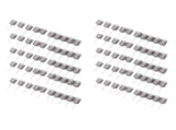 100PCS Fertilizer Mesh Basket Column Shape Stainless Steel Nutrition Box Tools for Garden Nursery V1294-YM0703-3111230084211