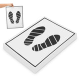 40Pcs Universal Fit Paper Floor Mats for Cars Durable Disposable Car Interior Pads V1369-AZ3-W-13377