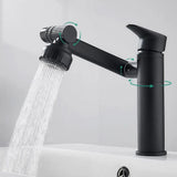 Short Heavy Duty Brass Single Handle Single Hole Bathroom Basin Mixers, Hot Cold Rotatable Sink V1366-AZ2-W-21276