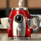 Insulated Tumbler Travel Mug Drinkware 3D Retro Rocket Engine Stainless Coffee Mug 1 Pack Kitchen V1366-AZ2-W-21223