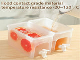 Storage Box Cold Kettle With Faucet In Refrigerator 4L Large Capacity Storage For Fruit Juice V1369-AZ3-W-17571