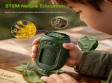 Green Portable Digital Microscope - 1000x Magnification, 1.54 Inch Screen, 8 LED Lights, Photo & V888-ELOSUNG56292-2