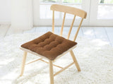 Corduroy Chair Cushion, with Ties Ultra Soft Warm Floor Cushion, for Kids Reading Comfortable Square V1370-AZ4-08615