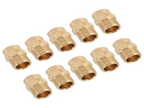 10PCS Directional Slot Nozzle Brass Cooling Misting Rustproof Heat Resistant Water Hose Nozzle for V1294-YM0706-3111230168112
