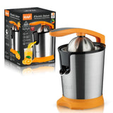 Electric Citrus Juicer with Stainless Steel Body and Dual-Color Press Arm Effortlessly Squeeze V1341-ZY-5L3VCSWE-ORANGE