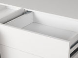 Levede Buffet Sideboard Storage Cabinet White CH1078-WH
