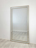 Gold Beaded Framed Mirror - X Large 190cm x 100cm V292-MIRR-BDD003