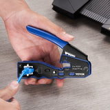 VEVOR RJ45 Crimp Tool Kit, Cat5e/Cat6/Cat6a Ethernet Crimper Crimp Pliers for 8-Pin Modular Plugs V952-WXYJQWLSJDZ28GPF7V0