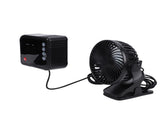 Electric Cooling Fan Digital Display Timer 360 Degree Rotating Clip On Portable Air Circulation Fan V1294-YM0901-3111250216111