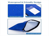 10-Pack Bank Deposit Money Bags with Zipper, Leather Wallet Pouches Label, Makeup Bags, for Cash, V1192-AZ-W-23047