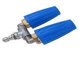 Double Heads Rotating Nozzle 4000psi High Pressure Washer Turbine Nozzle with 1/4 Inch Quick Connect V1294-YM0901-3111250011211