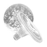 1Set Transparent Crystal Ball for Fountain Water Decoration Stylish Desktop Sphere Ornament V1192-AZ-W-19285