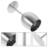 Metal Goblet Glasses Wine Goblet Stainless Steel 1Pack for Birthdays V1370-AZ4-14416