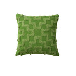 Accessorize Janni Green Filled Square Cushion V442-HIN-CUSHION-JANNI-GREEN-SQ